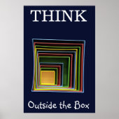 Denk buiten de Doos na Poster (Voorkant)