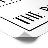 Denk buiten de doos na poster (Hoek)