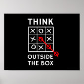 Denk buiten de doos na poster (Voorkant)