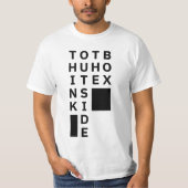 Denk buiten de Doos na T-shirt (Voorkant)