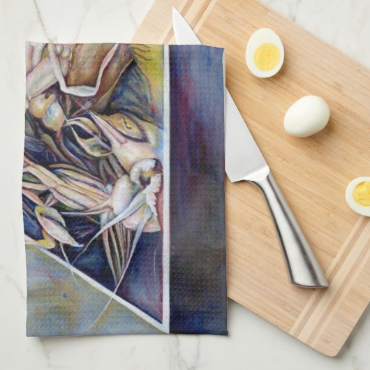 Denk buiten de Doos na Theedoek (Quarter Fold)