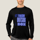 Denk buiten de Doos na Tri-Blend Shirt (Voorkant volledig)