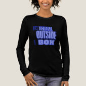 Denk buiten de Doos na Tri-Blend Shirt (Voorkant)