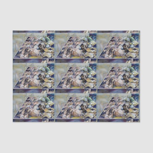 Denk buiten de doos, Singapore Tissuepapier (Voorkant)