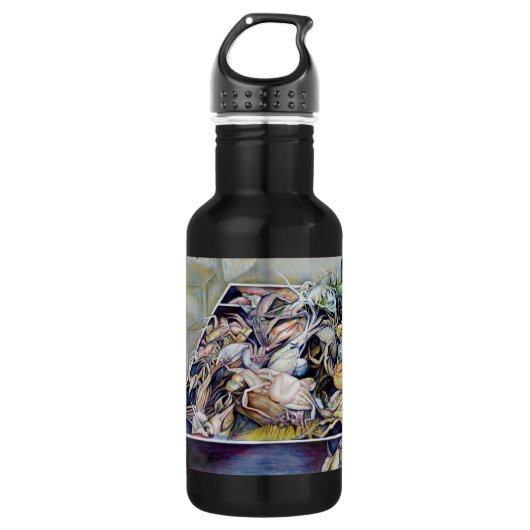 Denk buiten de doos, Singapore Waterfles (Voorkant)