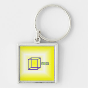 Denk buiten de doos! sleutelhanger