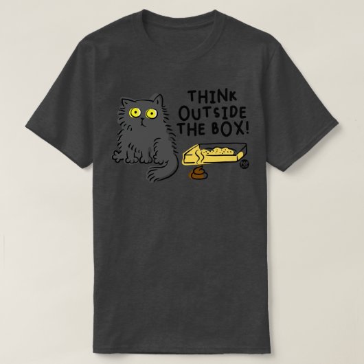 DENK BUITEN DE DOOS T-SHIRT (Design voorkant)