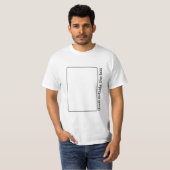 Denk buiten de doos T-shirt na (Voorkant volledig)