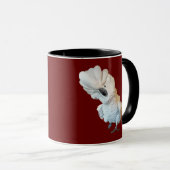 Denk buiten de kooi in de cockatoo mok (Voorkant rechts)