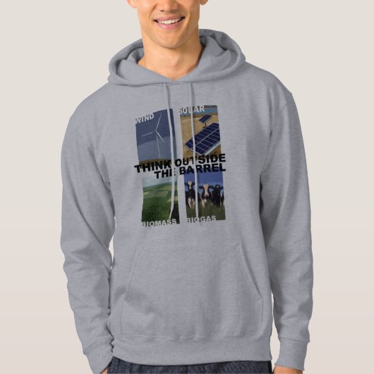 Denk buiten de loop na hoodie (Voorkant)