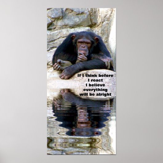 Denk dan na _Print Poster (Voorkant)