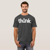 denk dat Chess Matching Gambit Chess Player en T-shirt (Voorkant volledig)