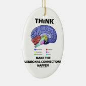 Denk dat je de neuronale verbindingen kunt realise keramisch ornament (Rechts)