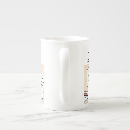 Denk dat je een slechte baan Mok hebt (Achterkant)