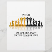 Denk dat je geen schaap in het spel bent (Voorkant)