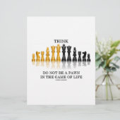 Denk dat je geen schaap in het spel bent (Staand voorkant)