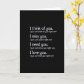 DENK DAT MISS VAN JE RELATIES MOETEN HOUDEN DIE LO KAART (Gele Bloem)