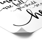 Denk dat onze handen vol zijn, je moet ons hart zi poster (Hoek)