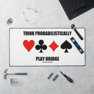 denk dat probabilistisch Bridge-advies afspelen Bureaumat