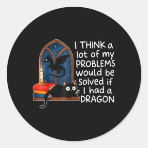 Denk Dat Veel Problemen Opgelost Zijn Als Ik Een D Ronde Sticker