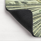 Denk de hele dag aan Geld. Muismat (Hoek)