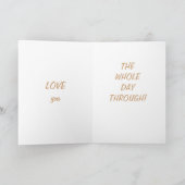 DENK DE HELE DAG AAN JE DOOR DE KAART (Binnen)