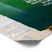 Denk eerst na voordat je woorden van Wijze spreekt Poster (Hoek)