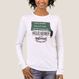 Denk er altijd aan dat je uniek bent. Sarcastische Tri-Blend Shirt