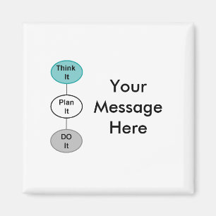 Denk er maar over na magneet