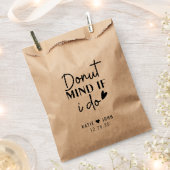 Denk er niet aan als ik een harthuwelijk doe bedankzakje (Geknipt)