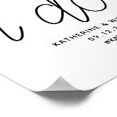 Denk er niet aan als ik teken voor huwelijkssnacks poster (Hoek)