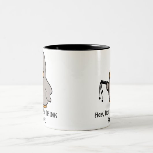 Denk er niet eens over na! Mok (Center)