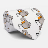 Denk er niet eens over na! Necktie Stropdas (Opgerold)