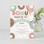 Denk eraan als ik een Bridal Shower-uitnodiging do Kaart (Staand voorkant)