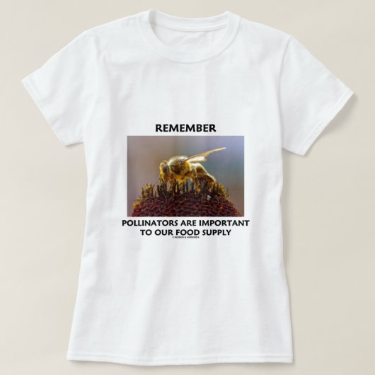 Denk eraan dat de polymeren belangrijk zijn voor d t-shirt (Design voorkant)