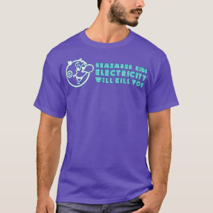 Denk eraan dat Kinder elektriciteit je neonbord za T-shirt