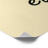 Denk eraan kinderen elektriciteit zal je doden poster (Hoek)