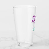 Denk eraan om te hydrateren glas (Rechts)