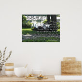 Denk eraan wanneer de Camp Kindertijd een prijsopg Poster (Keuken)