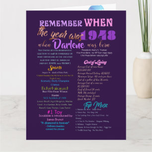 Denk eraan wanneer de Kaart van 1948 's ochtends