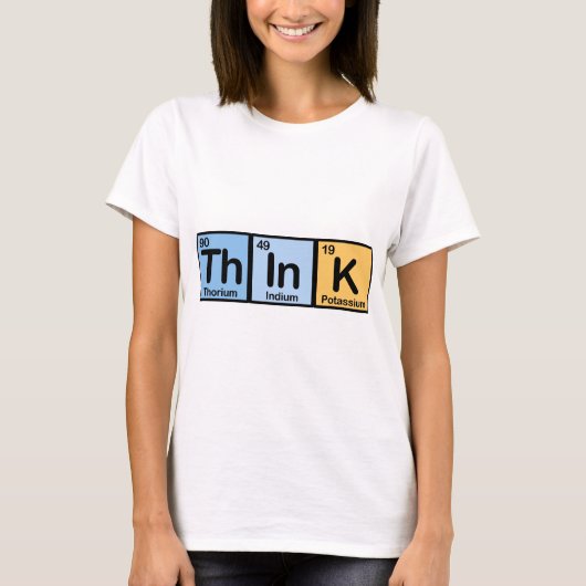 Denk gemaakt van Elementen T-shirt (Voorkant)