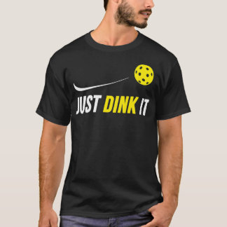 Denk gewoon aan de grappige pickleball Classic TSh T-shirt