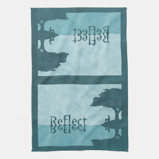 Denk gewoon na over keukenhanddoek (Verticaal)