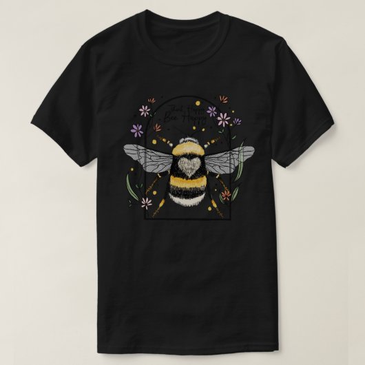 Denk goed na over Happy Bee T-shirt (Design voorkant)
