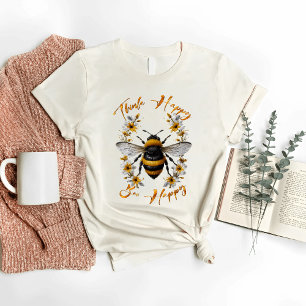 Denk goed na over Happy Bee T-shirt