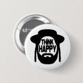 Denk goed na ronde button 5,7 cm (Voorkant /achterkant)