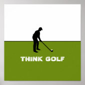 Denk Golf, Pro Golf Poster (Voorkant)