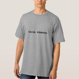 Denk groen - Geek RGB versie 2 T-shirt