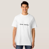 Denk groen - Geek RGB versie 2 T-shirt (Voorkant volledig)