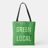 Denk groen, koop lokale tassen (Achterkant)